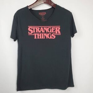 Stranger Things Medium Black T-shirt